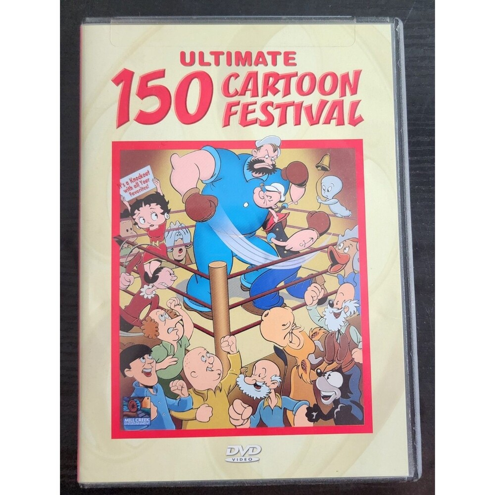 Ultimate 150 Cartoon Festival 3 Disc DVD Collection 2008